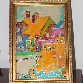 Glass painting: Glass paintings