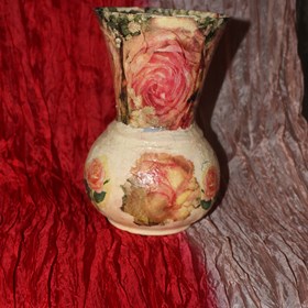Decoupage: Vase